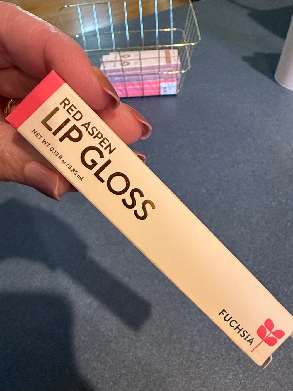 Red Aspen Fuchsia Lip Gloss — High-Shine Non-Sticky Formula